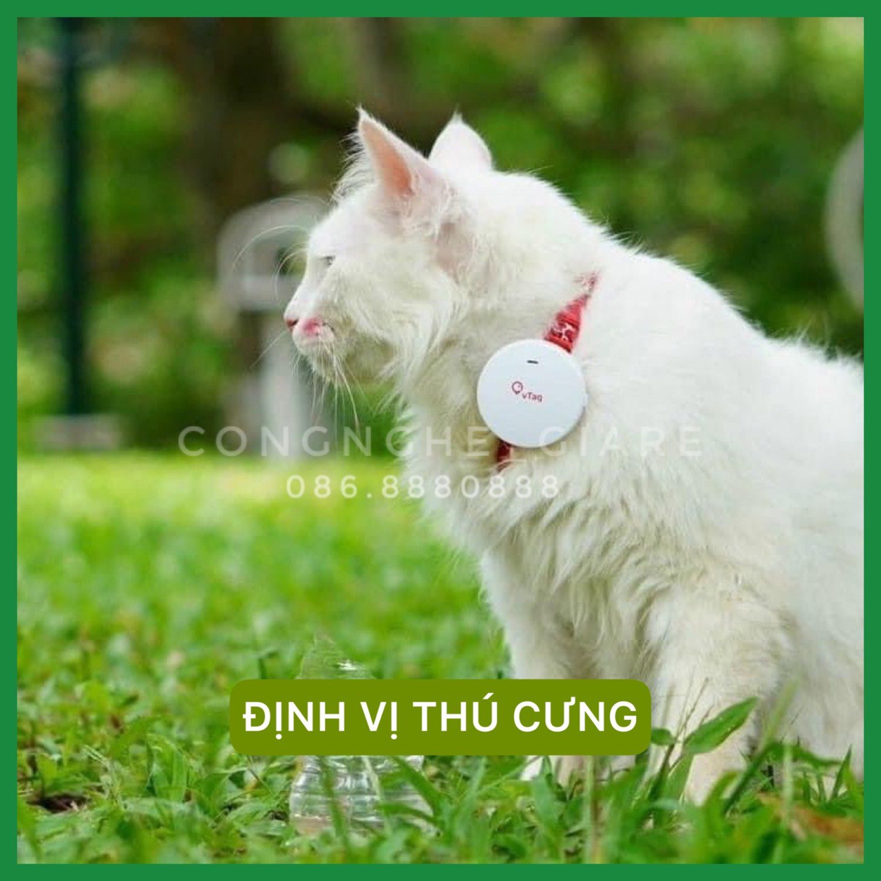 [Hàng Chính hãng] VTag Viettel [Kèm eSim 12th] - Định vị Thú cưng, Trẻ em, Người già, Đồ vật