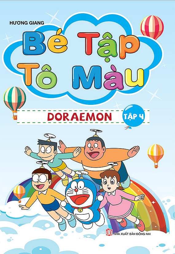 Combo Bé Tập Tô Màu Doraemon ( 10 quyển ) (BÌA NGẪU NHIÊN ) - KV