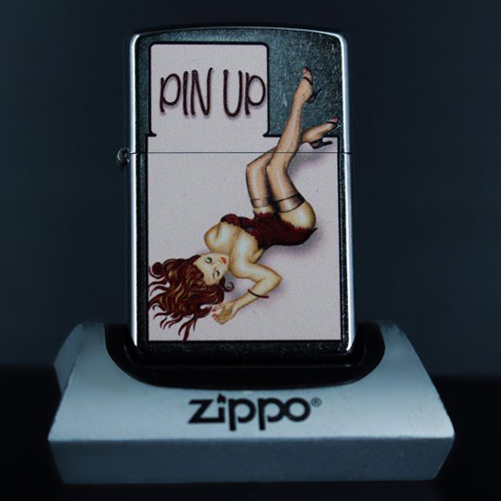 Bật Lửa Zippo 207 Vintage Pin Up