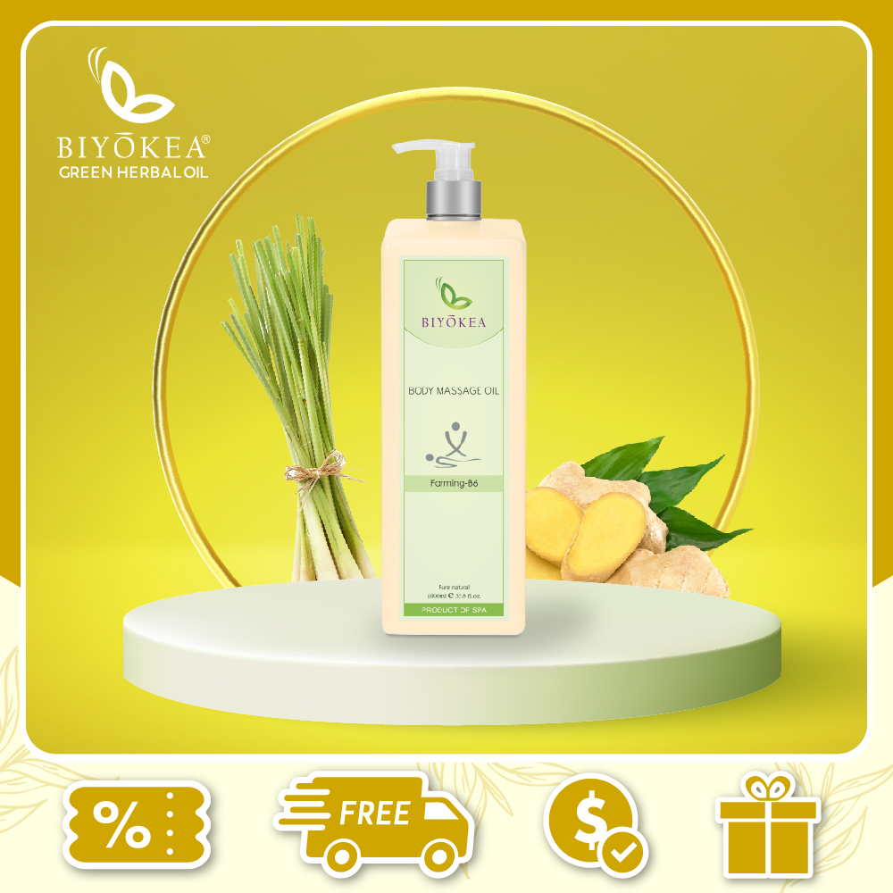 Dầu Massage Body Biyokea - Farming B6 - 1000ml