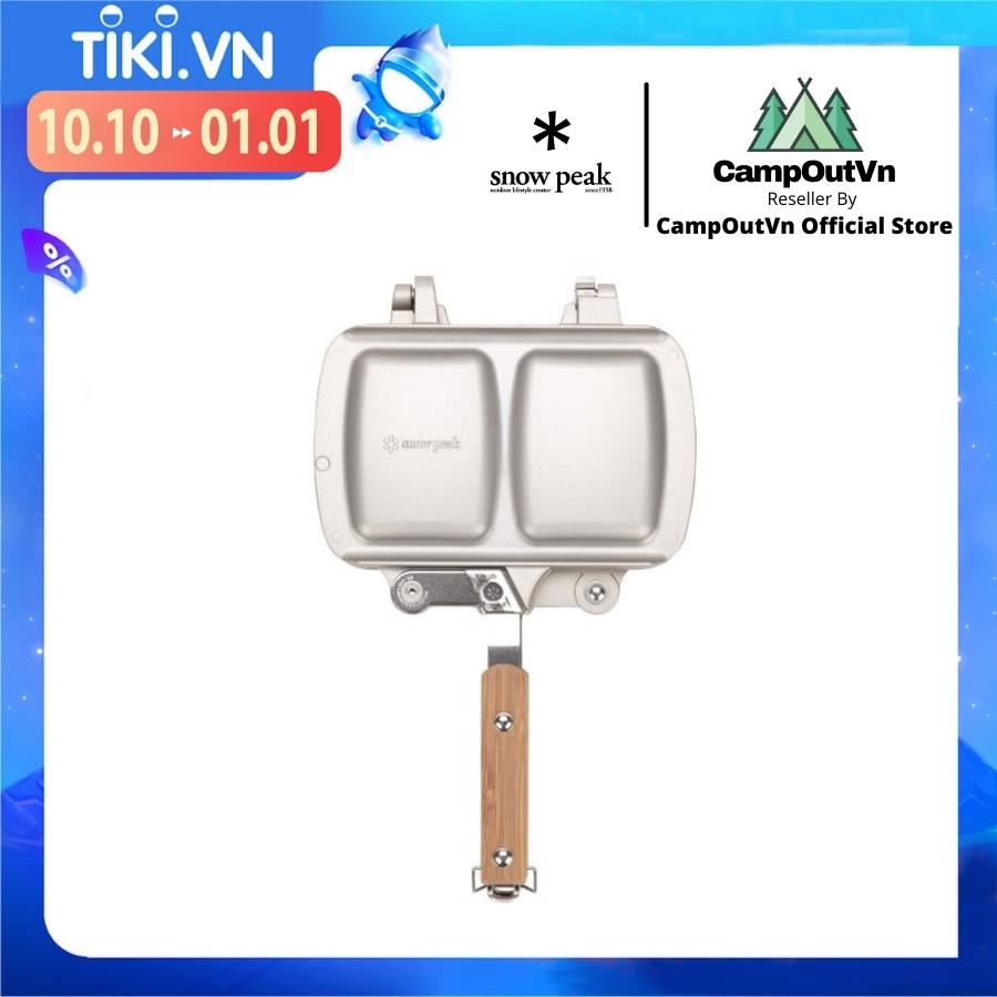 Đồ cắm trại Snowpeak Kẹp làm bánh cắm trại campoutvn A484