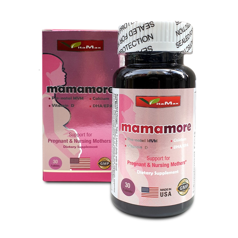 Mamamore - Thực Phẩm Chức Năng - Viên Uống Bổ Sung Bổ sung vitamin và  khoáng chất trước - trong khi mang thai và sau sinh của Alaska Spring  Pharmaceuticals - Nhập