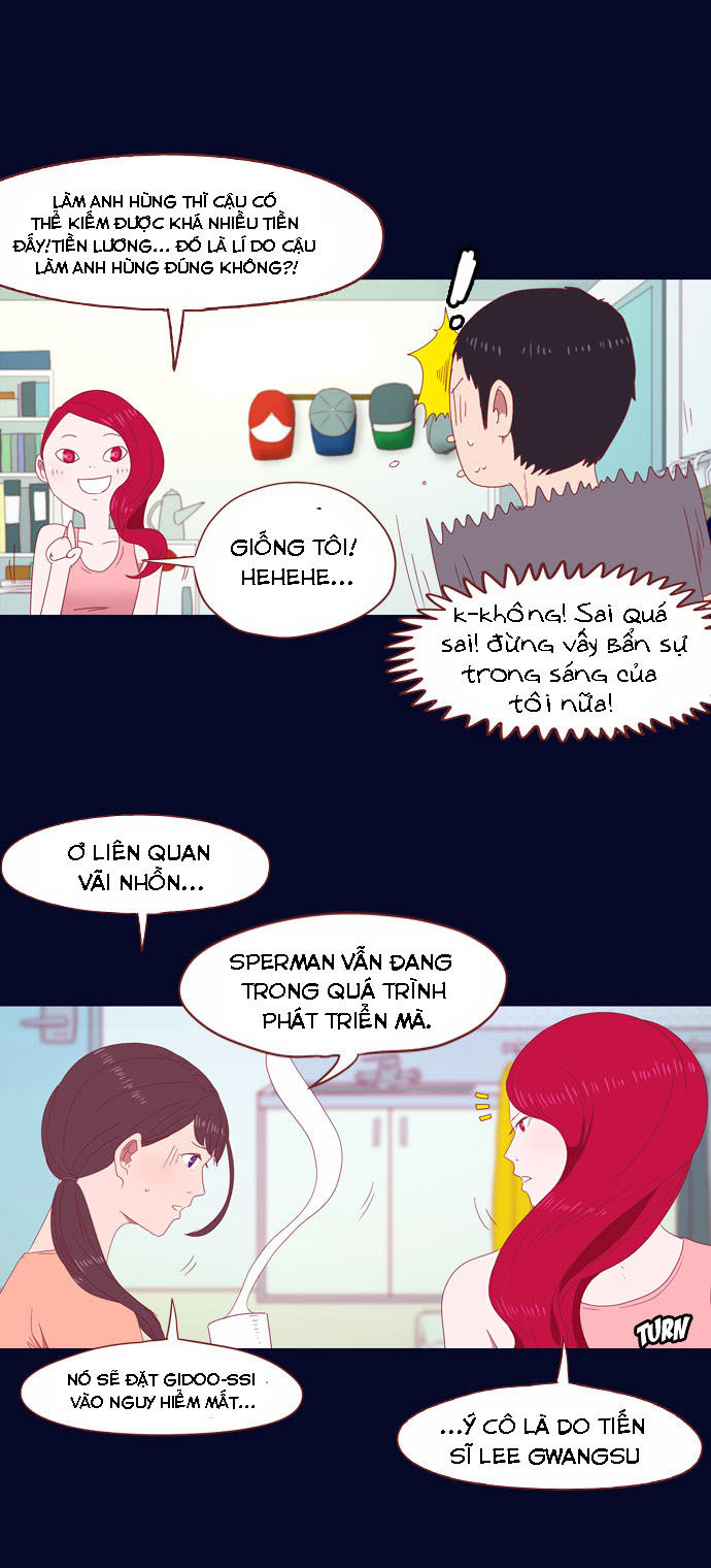 siêu nhân tinh trùng chapter 17 48