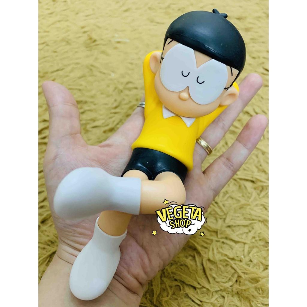 Mô hình Nobita nằm ngủ - Đồ chơi mô hình nhân vật Nobi Nobita - Mô hình Doraemon Doremon - Kích thước 12cm~18cm