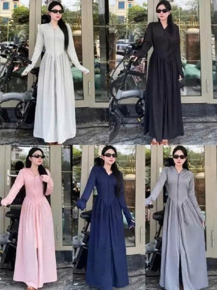 [KoSuyTu] ÁO CHỐNG NẮNG Dáng Dài, Chất Thun Băng Lạnh Co Giãn 4 Chiều - 1 Lớp 2 Lớp - Mặc Lên Là Đẹp Là Mát