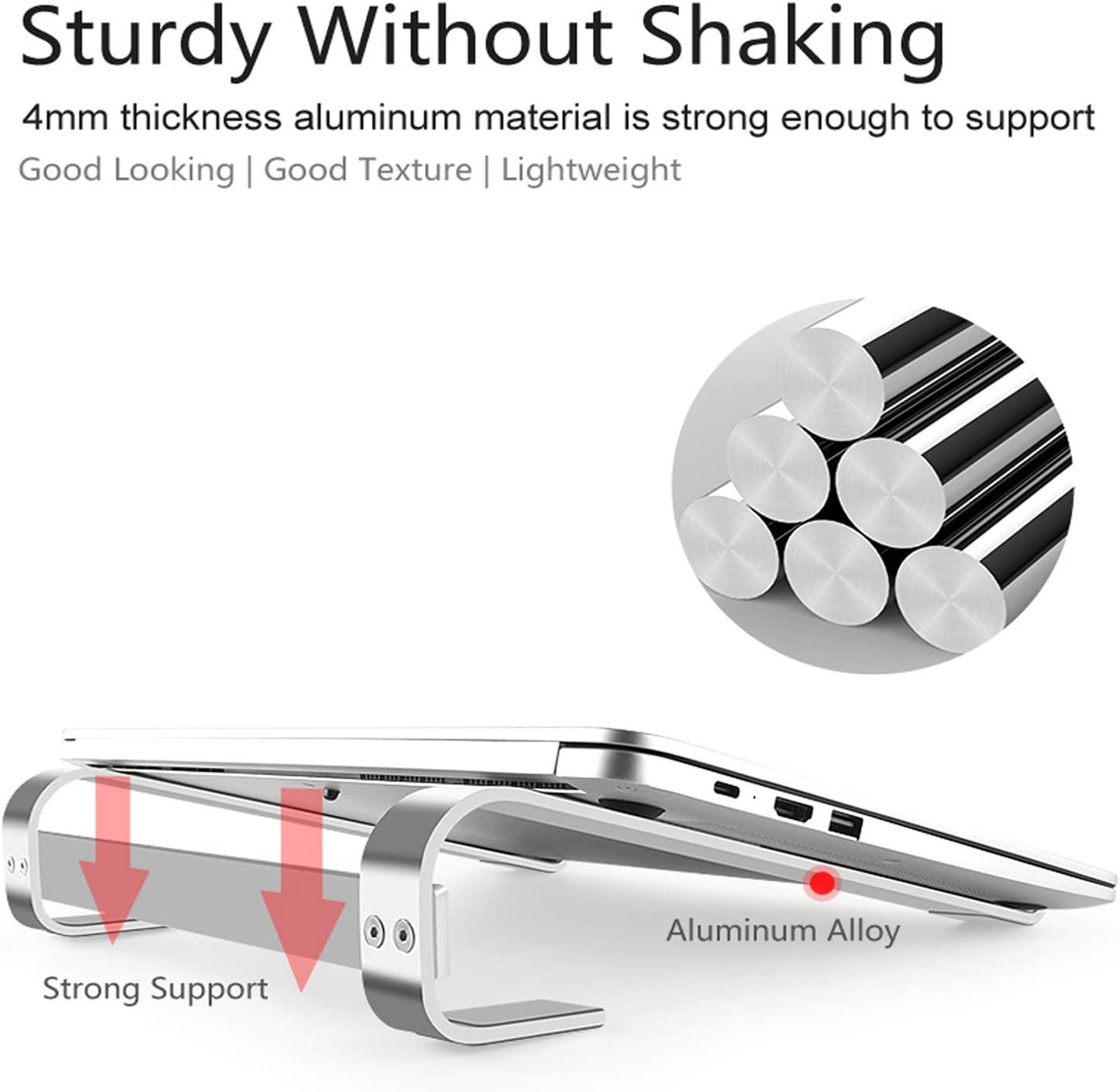 Máy tính bảng máy tính xách tay, máy tính xách tay bằng nhôm nhẹ phổ quát, giá đỡ máy tính xách tay có giá đỡ máy tính xách tay dễ dàng