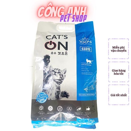 Thức ăn cho mèo con và mèo trưởng thành Cat's On 5kg