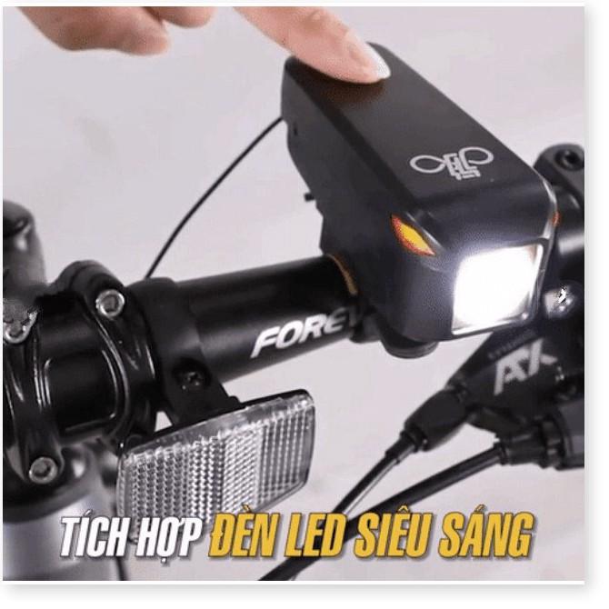 ĐÈN LED TRỢ SÁNG CHO XE MÁY XE ĐẠP 2TRONG1 chống nước Nightwave 2000mAH