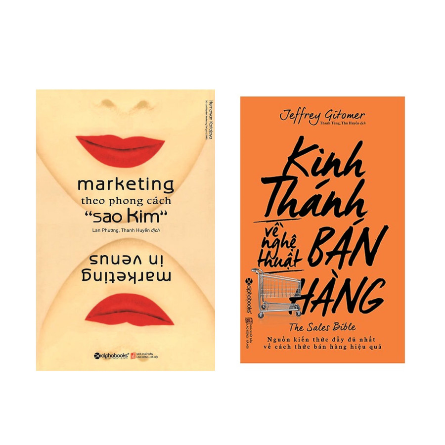 Combo Sách Kỹ Năng Marketing: Marketing Theo Phong Cách Sao Kim + Kinh Thánh Về Nghệ Thuật Bán Hàng