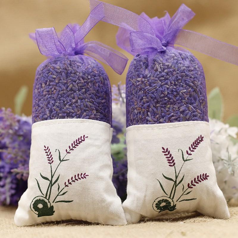 Túi Thơm Hoa Oải Hương Lavender Handmade Treo Tủ, Xe Hơi, Bỏ TRong Phòng, Balo, Túi Xách Giúp Khử Mùi