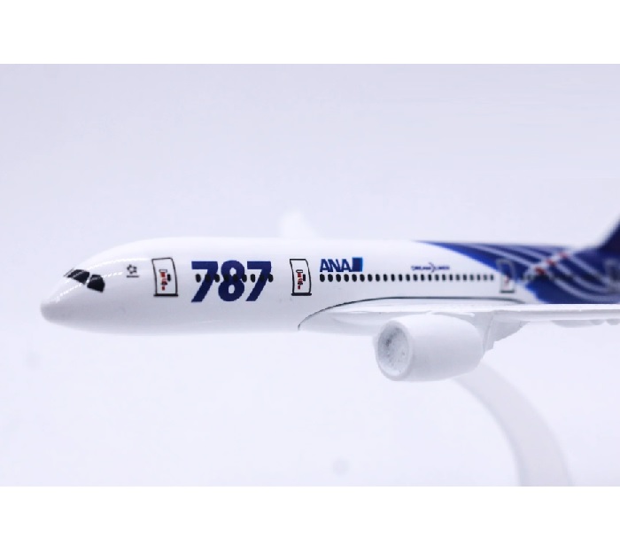 Mô hình máy bay tĩnh B787 Ana 16cm
