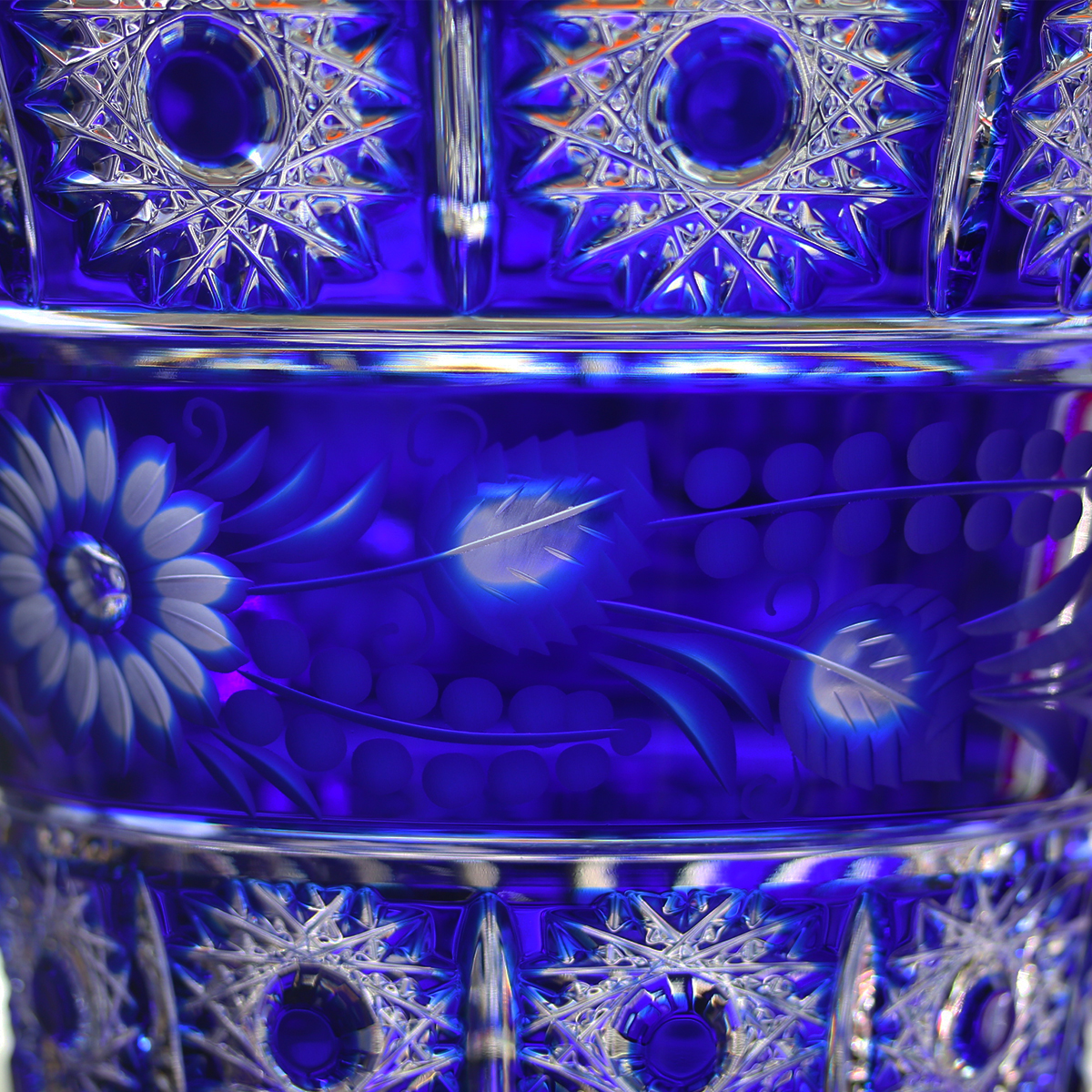 Bình cắm Hoa Pha lê màu Madline Arnstadt cao 43cm