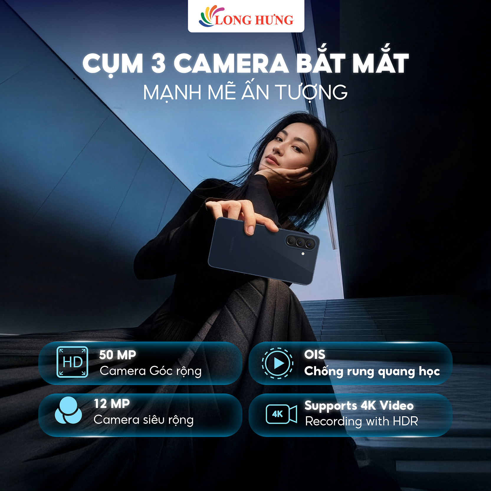 Điện thoại Samsung Galaxy A57 5G (8GB/128GB) - Hàng chính hãng