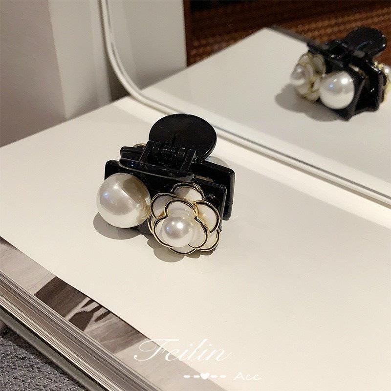 Kẹp tóc nữ cao cấp đính cườm hoa KTE 222