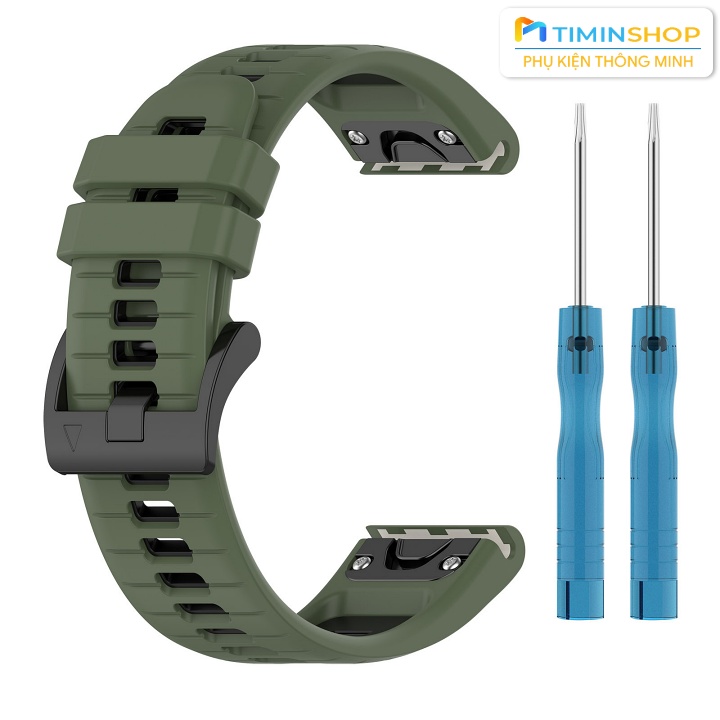 Dây cho Garmin Fenix 8/ 7/ 7S/ 6/ 6S/ 5/ 5S/ 3/ Quatix 7/ Instinct 2/ 2S/ Forerunner 965/ 955/ 945/ 935 (DGM4)