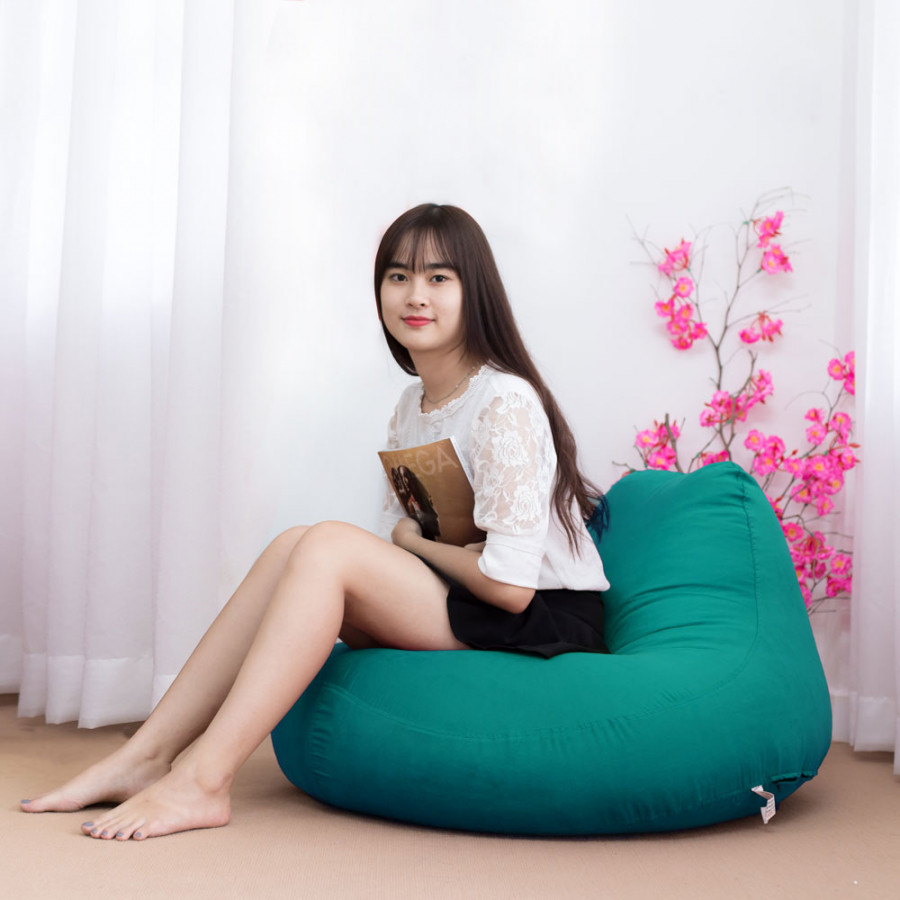 Ghế Lười Gaming (Gaming Beanbag) màu xanh cổ vịt MS57 - The Beanbag House