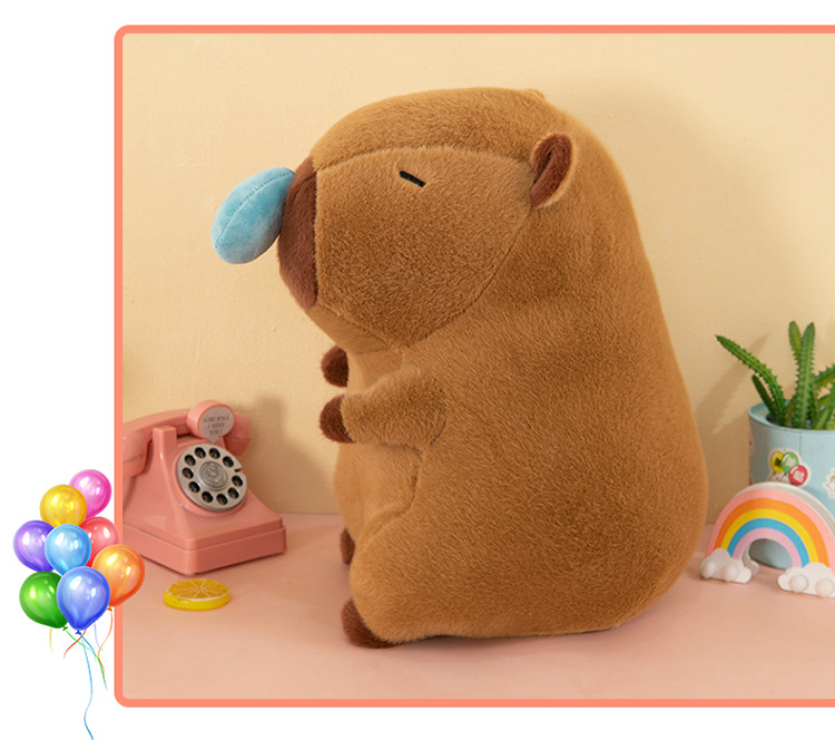 Gấu bông Chuột Capybara Thú nhồi bông Capybara Bộ trưởng Bộ Ngoại Giao đáng yêu