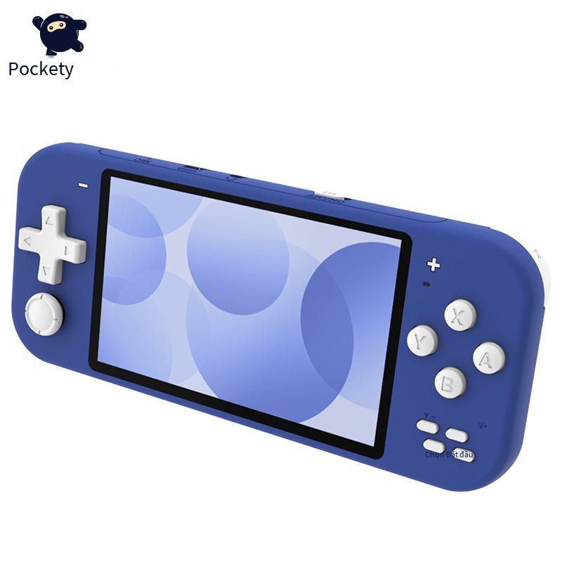 Phong cách mới nhất powkiddy4.3 inch cầm tay X20MINI mini PSP cầm tay GBA đồ chơi cho trẻ em máy chơi game arcade