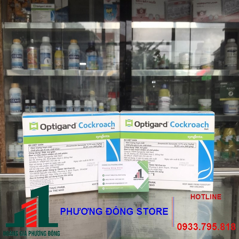 Gel bả diệt gián OPTIGARD COCKROACH BAIT