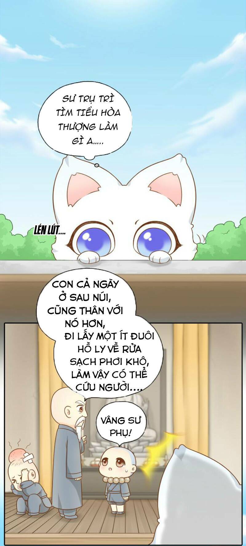 tiểu hoà thượng - chào mừng đến trấn yêu quái chapter 51 1