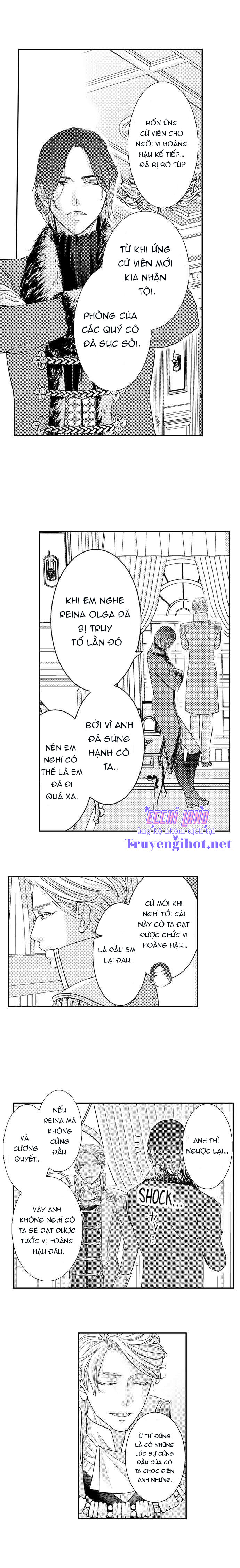 chuyển sinh vào thế giới khác ~ nếu muốn trở thành nữ hoàng hãy tìm cách để được hoàng đế sủng ái vào ban đêm chapter 37.1 3