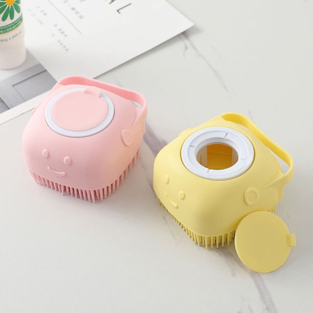 Bông Tắm Silicon Tạo Bọt Massage Cơ Thể, Tẩy Tế Bào Chết