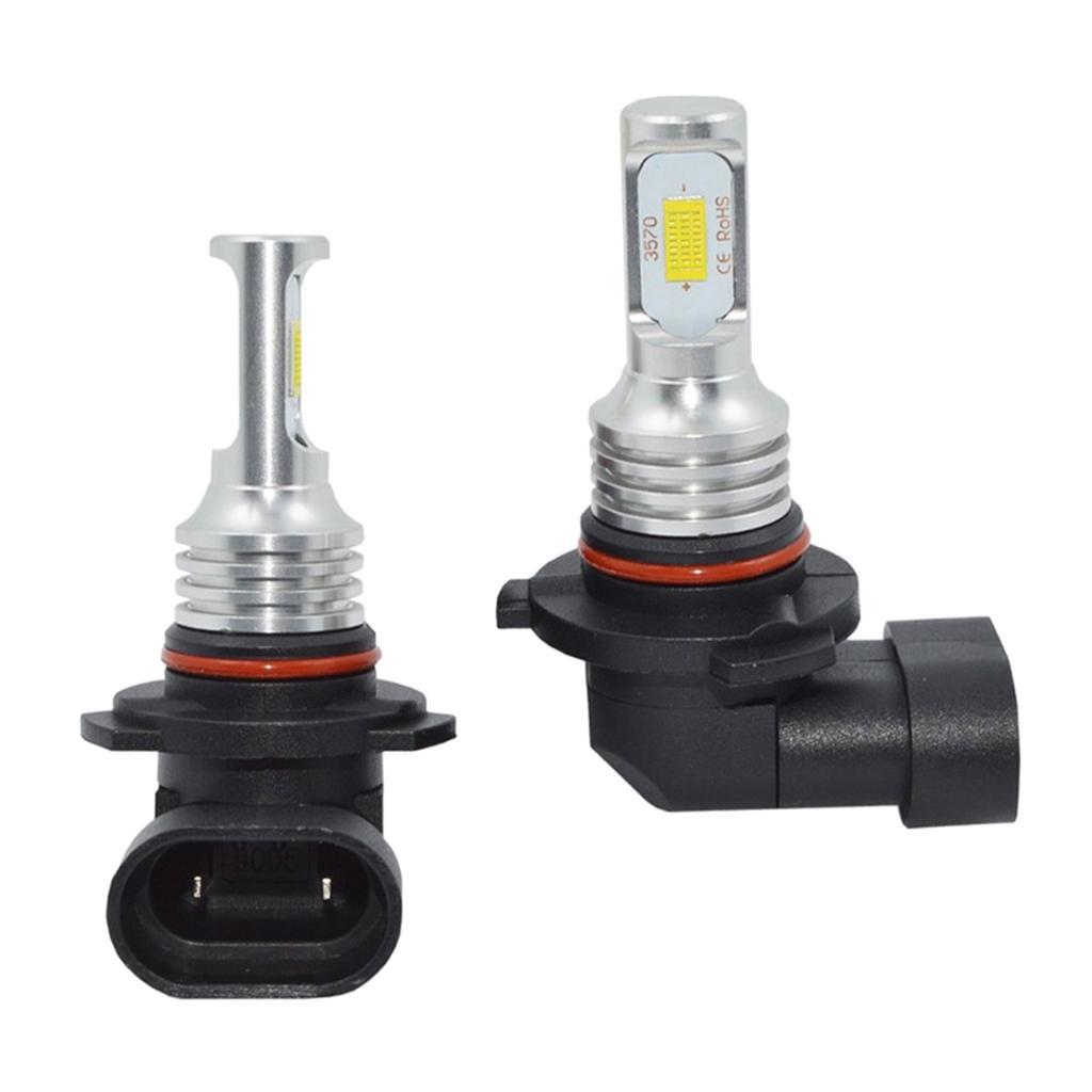2x2 Pieces 9006 3570 LED 80W LED Foglights Bulb Kit High/Low Beam
