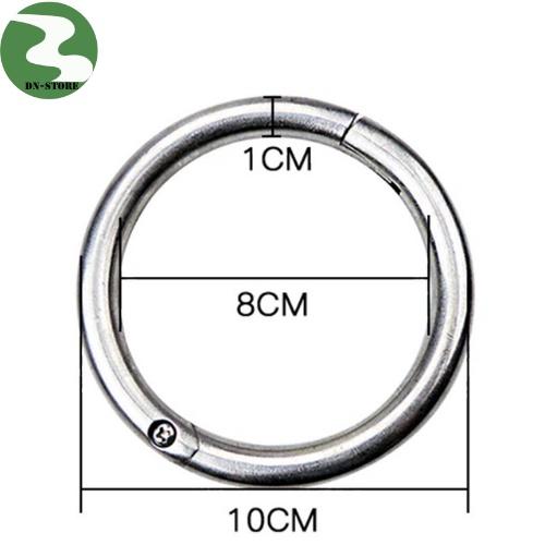 VÒNG XỎ MŨI BÒ - Thép Ko gỉ 7,5cm DN55