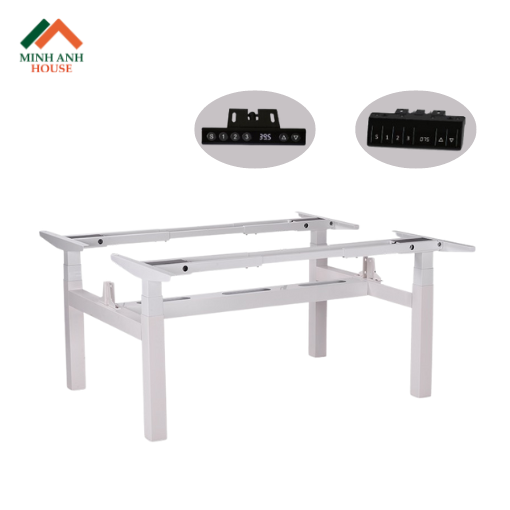 Chân bàn đôi nâng hạ 4 motor 3 phân đoạn MAH-FD43