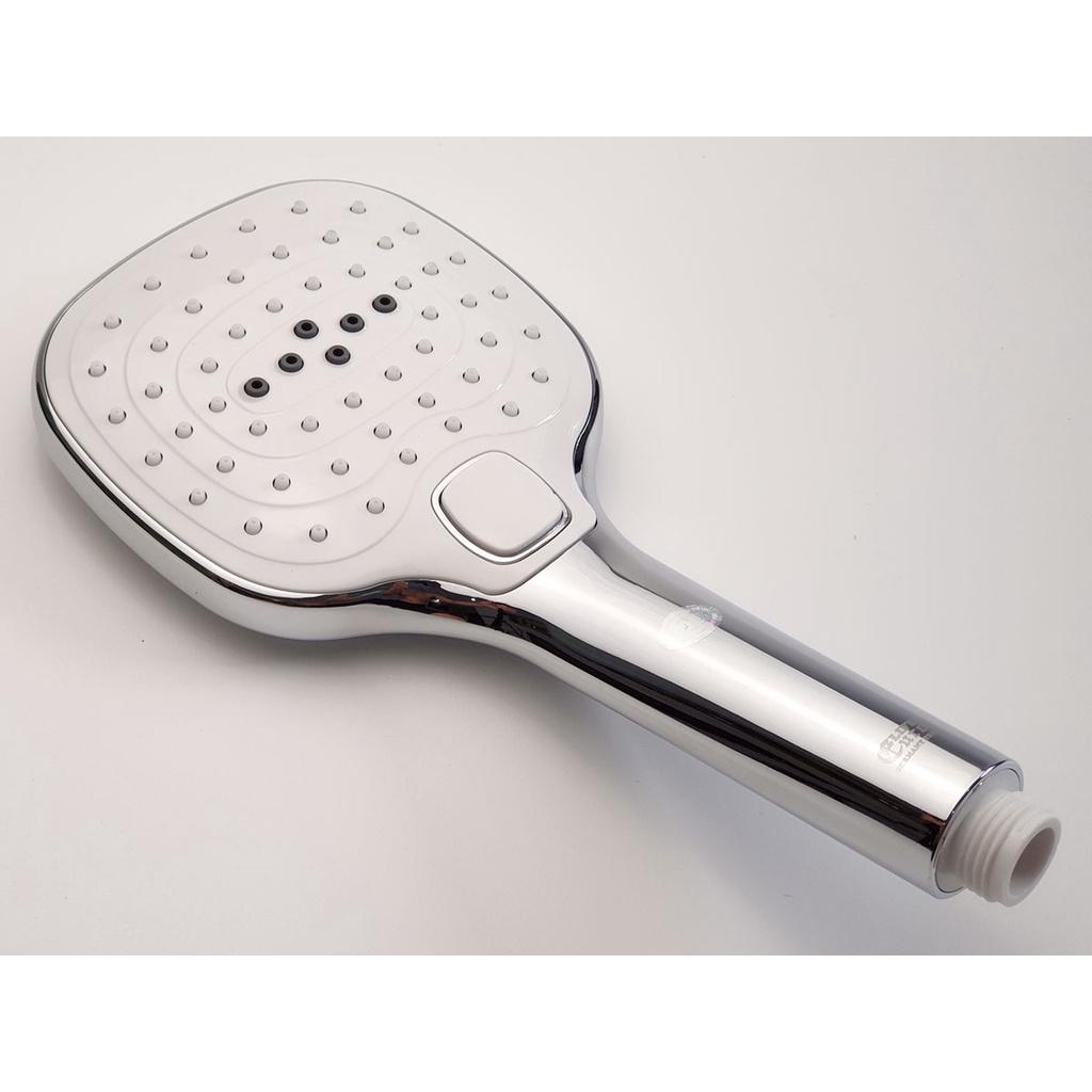 Bộ tay dây sen cao cấp 5 chế độ chảy chất liệu nhựa ABS mạ Chrome Eurolife EL-122SH