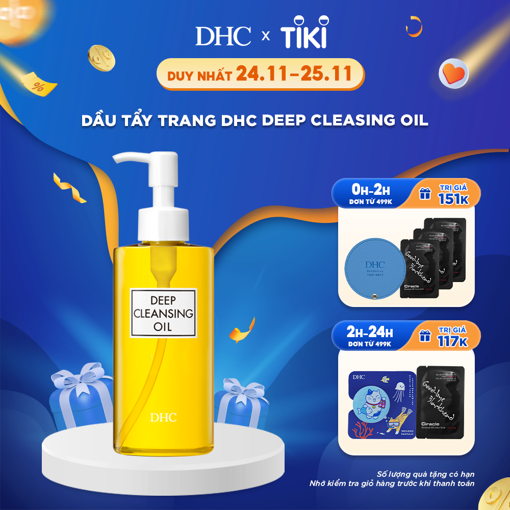 Dầu Tẩy Trang Olive DHC Deep Cleansing Oil