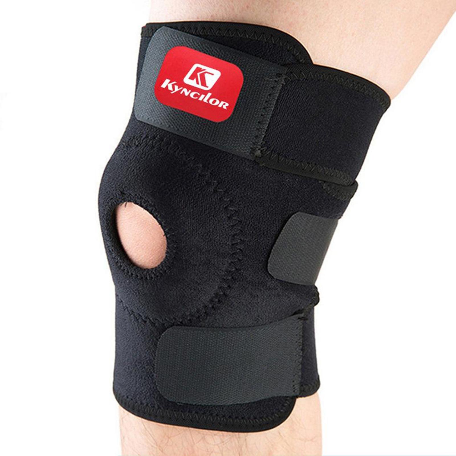 Knee Brace Support Sports Kneecap Protector Compression Sleeve Joint Injury