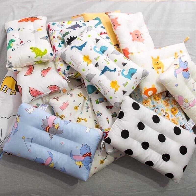 Gối Mát Xa Trẻ Em Cotton 100% An Toàn Cho Bé