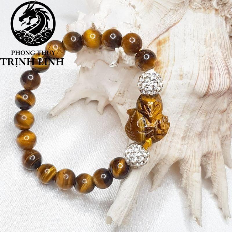 VÒNG TAY TỲ HƯU - HỒ LY MẮT HỔ 8LY
