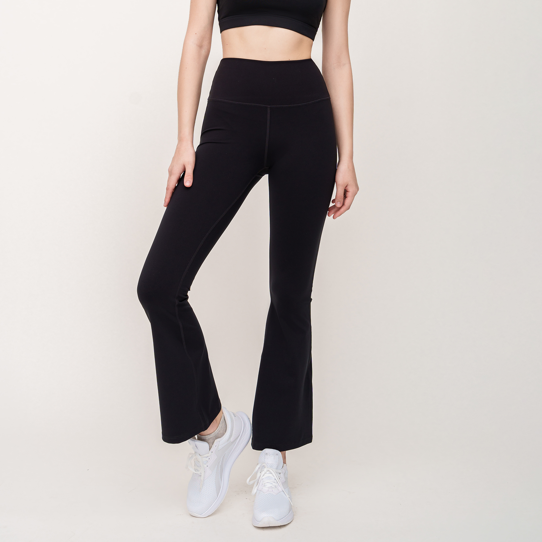 Quần Ống Loe Tập Yoga Gym Hibi Sports QD315 Size Mới, Lưng Cao Tôn Dáng