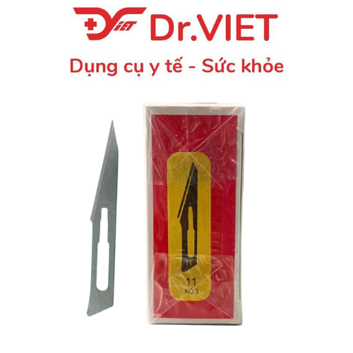 Dao mổ LUGMED 11 – Sắc bén, hỗ trợ thao tác chính xác