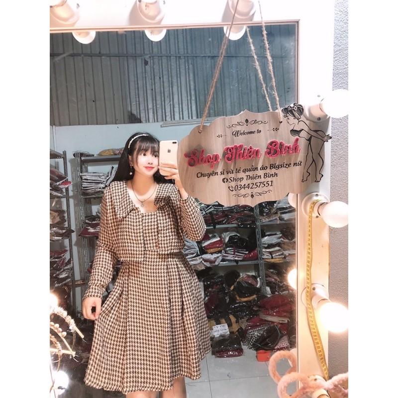 Đầm bố kèm áo vest