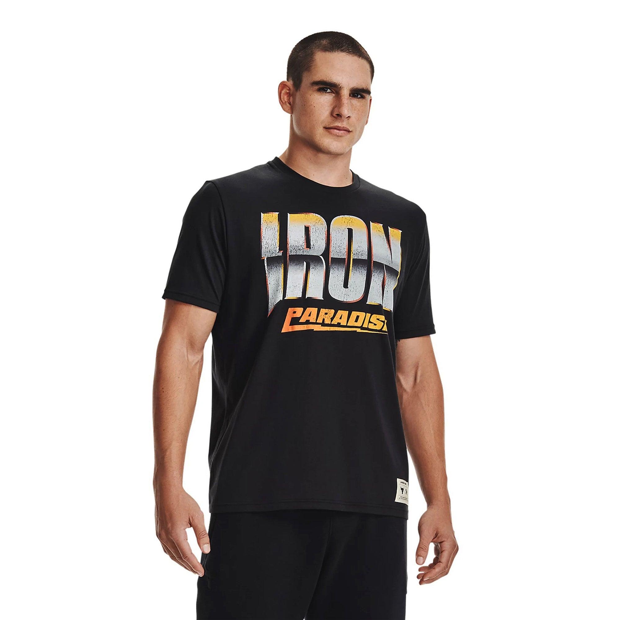 Áo thun tay ngắn thể thao nam Under Armour Project Rock Iron - 1363557