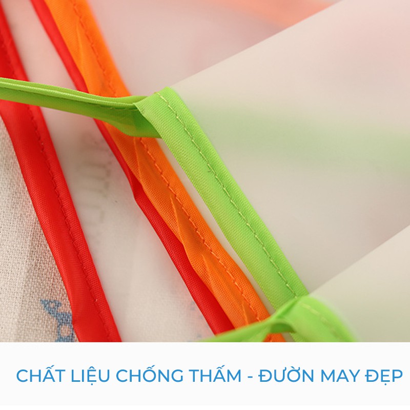 Tạp dề chống thấm tạp dề hình hoa quả chống thấm nước, chống bám bẩn, dầu mỡ họa tiết hoa quả đáng yêu - Giao hình ngẫu nhiên