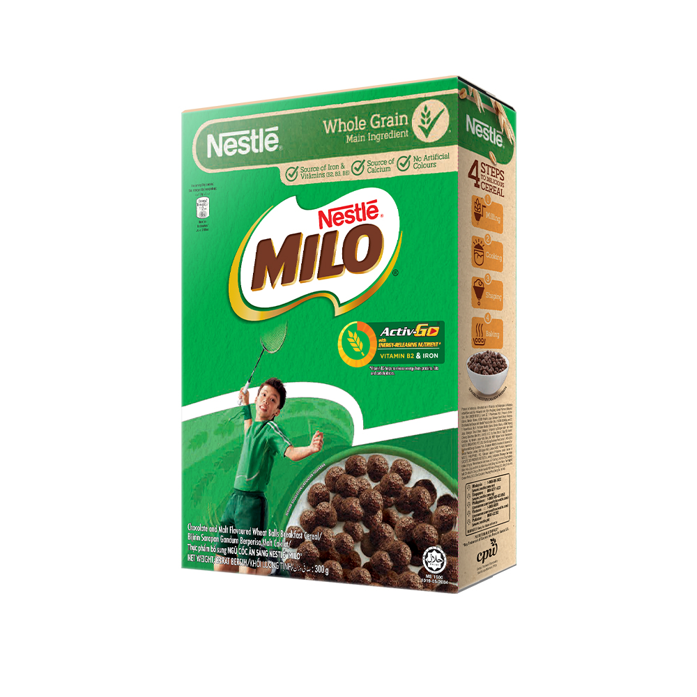 Ngũ cốc ăn sáng MILO (Hộp 300g)