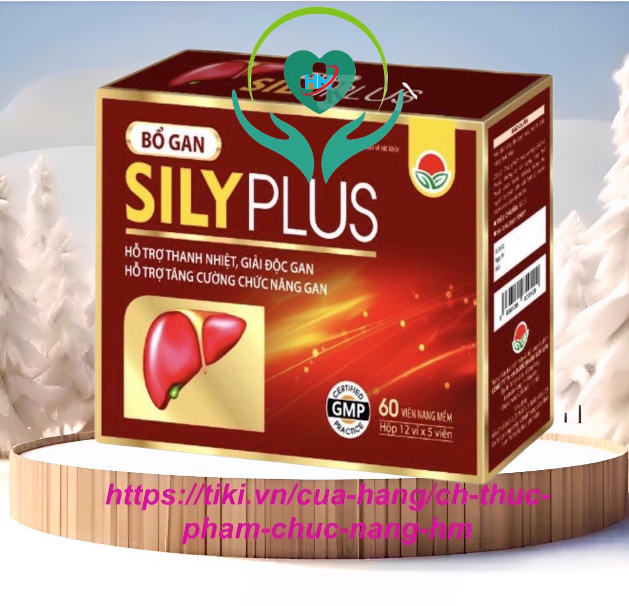 Viên uống bổ gan Silyplus Sunway , hộp 60v