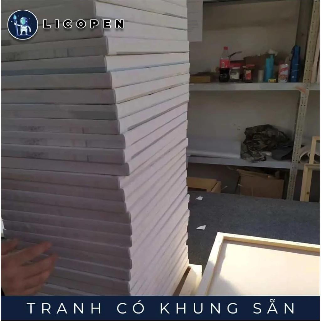 Tranh Tô Màu Theo Số Licopen - Tranh Muôn Thú - MS34