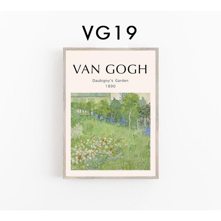 Tranh treo tường Van Gogh, Tiệm Tranh 91, tranh canvas bền nhẹ, tặng kèm đinh treo tranh, nhận in theo yêu cầu