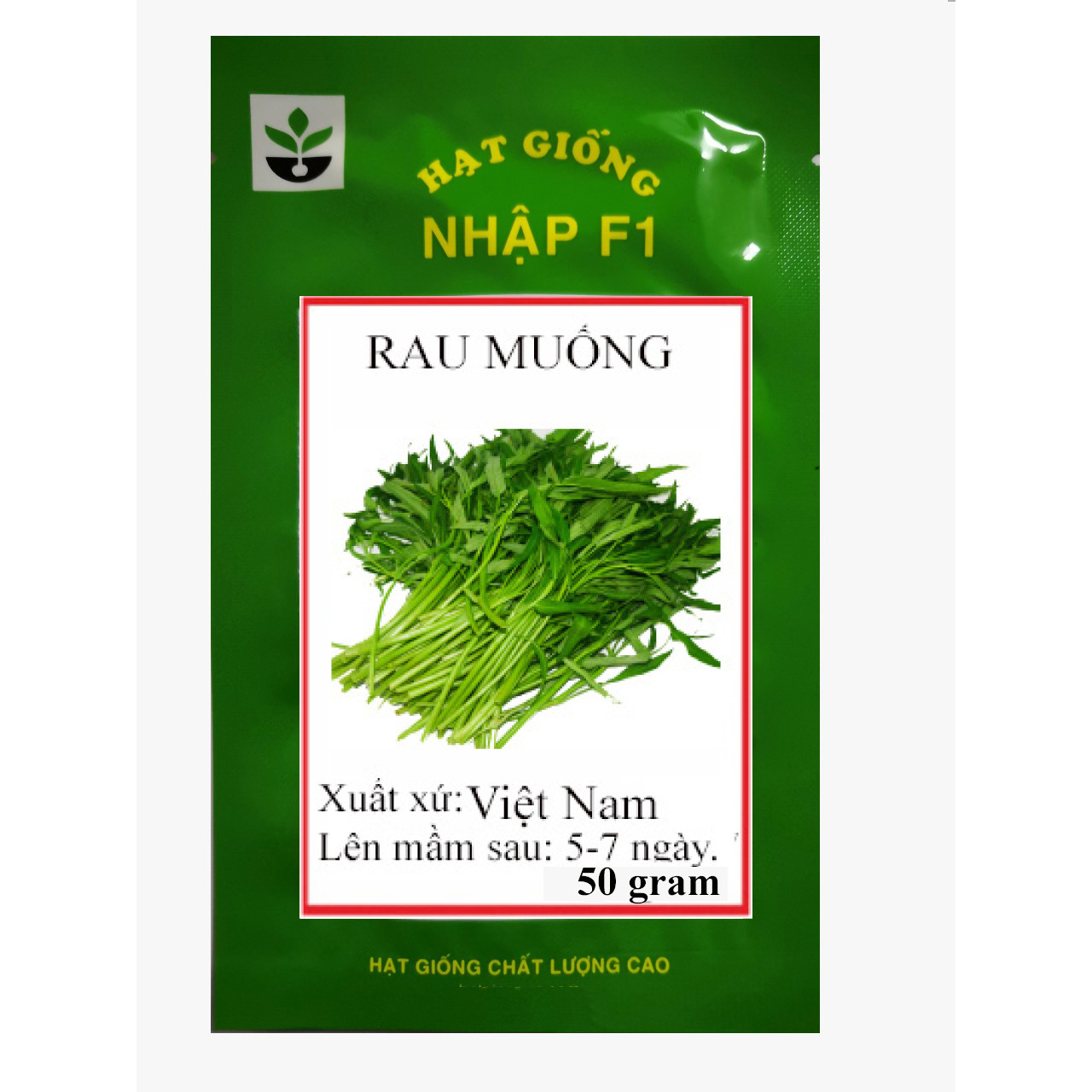 Hạt giống rau muống 50 gram