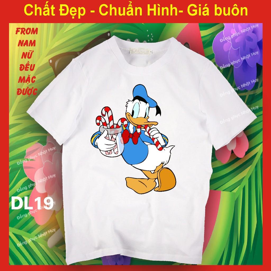 Áo thun vịt Donald DL16 phông , chất đẹp,đổi trả,