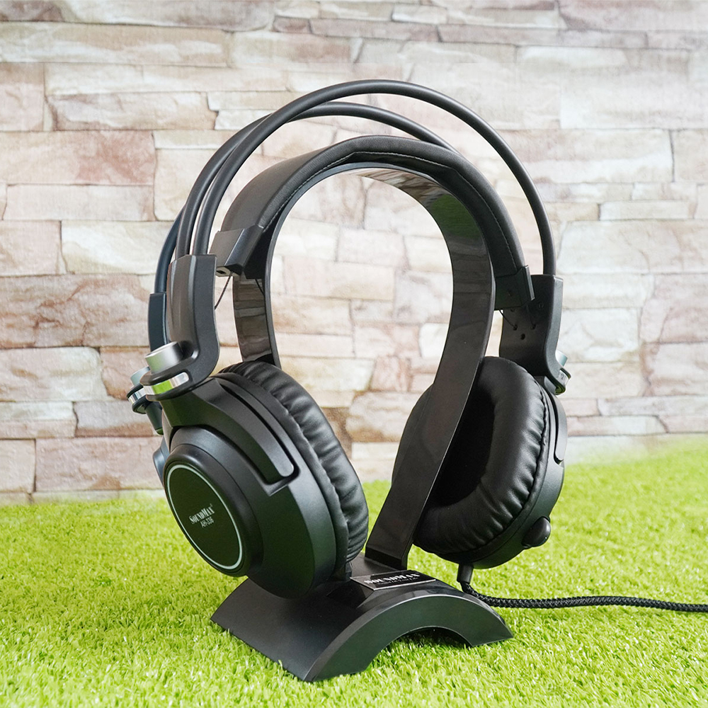 Tai Nghe Chụp Tai Có Micro Tích Hợp SoundMax AH-336 | Tai Nghe Chơi Game Có Đèn LED RGB SoundMax AH336 | Gaming Headset - Hàng Chính Hãng