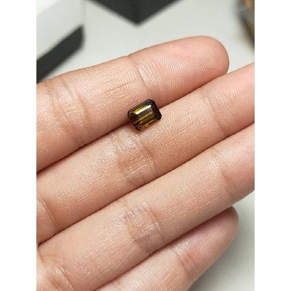 115 (h) Hạt Tourmaline Vàng Trà (THIÊN NHIÊN)