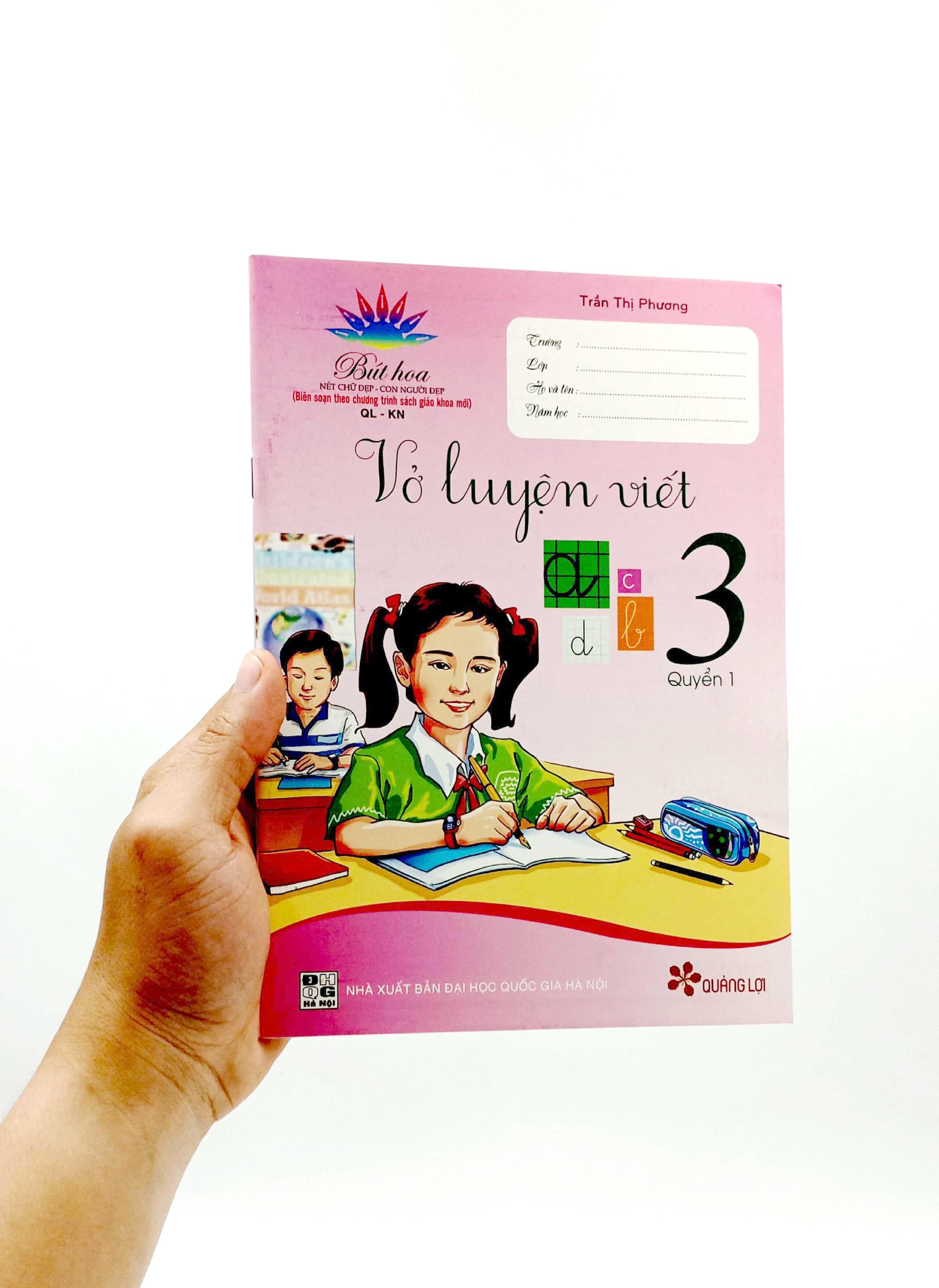 Vở Luyện Viết 3 - Tập 1