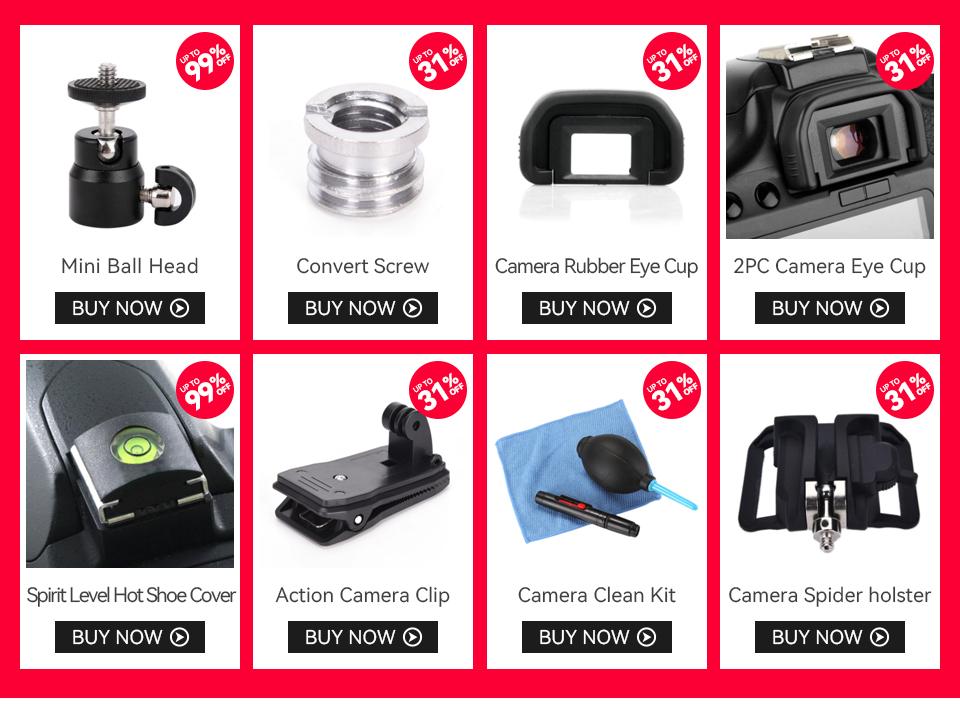 1 Máy Tính Tiêu Chuẩn Khung Gắn Vỏ Bảo Vệ Ốp Lưng Camera Hành Động 4 Phiên 5 Phiên Phụ Kiện Máy Ảnh