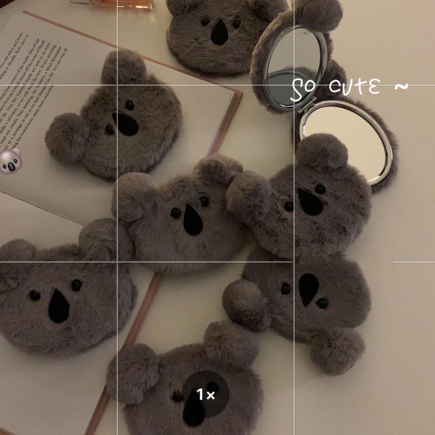 Gương Trang Điểm Mini Hình Gấu Koala Hoạt Hình Dễ Thương Sáng Tạo SJHY0320 MM